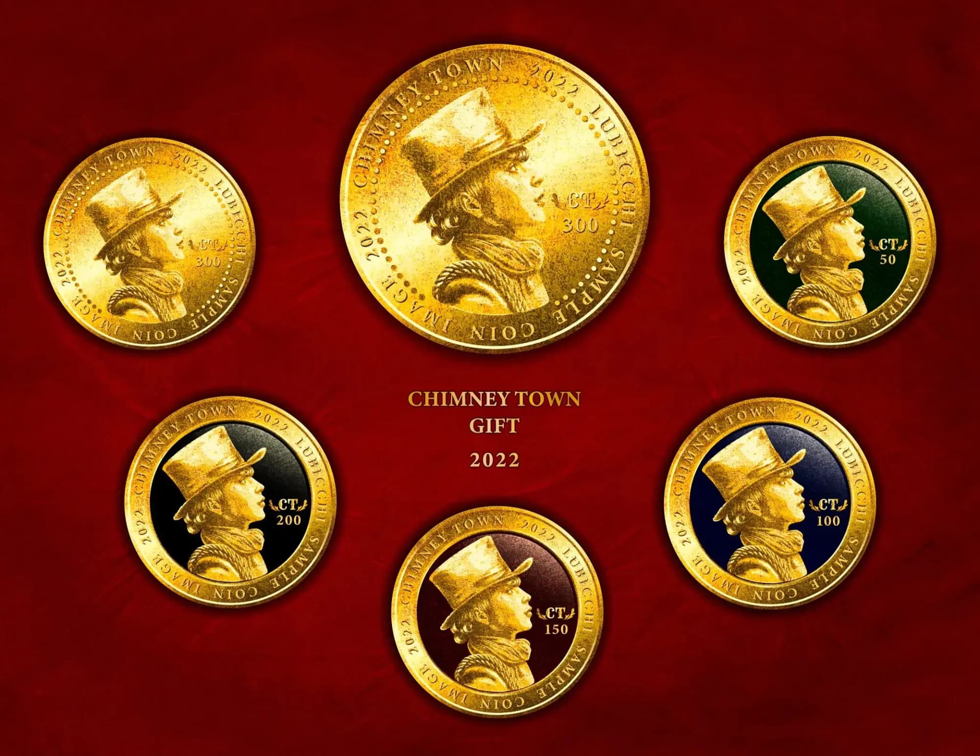 CHIMNEY TOWN GIFT メダル